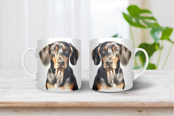 erdélyi kopó mintás bögre 2