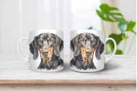 erdélyi kopó mintás bögre 10