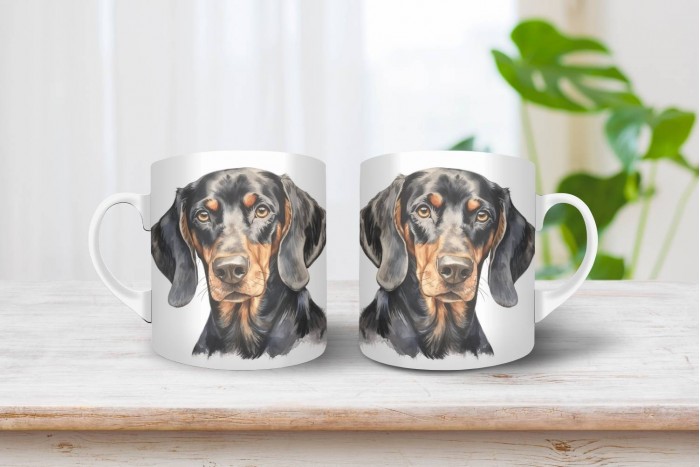 erdélyi kopó mintás bögre 2