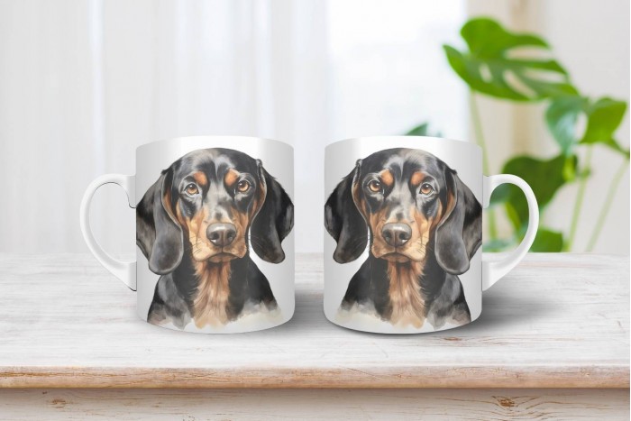 erdélyi kopó mintás bögre 2