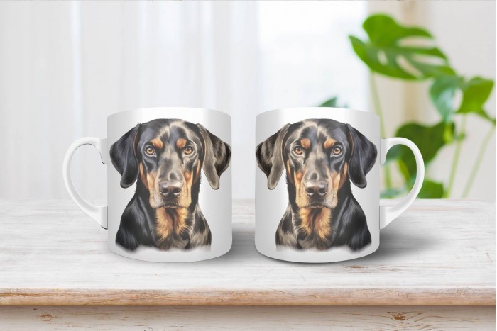 erdélyi kopó mintás bögre 2