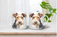 foxterrier mintás bögre 15