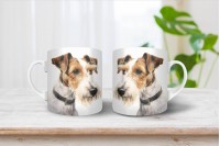 foxterrier mintás bögre 16