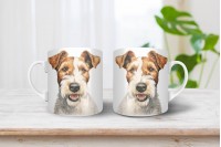 foxterrier mintás bögre 9