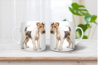 foxterrier mintás bögre 12