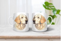 golden-retriever mintás bögre 23