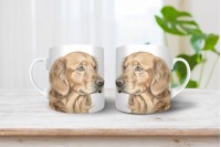 golden-retriever mintás bögre 27