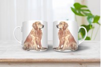 golden-retriever mintás bögre 21