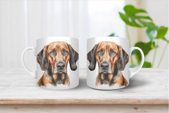 hannoveri véreb mintás bögre 2