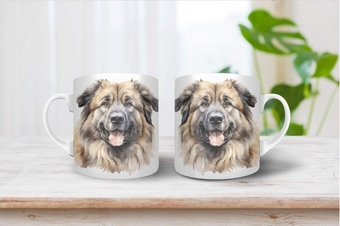 kaukázusi juhász mintás bögre 2