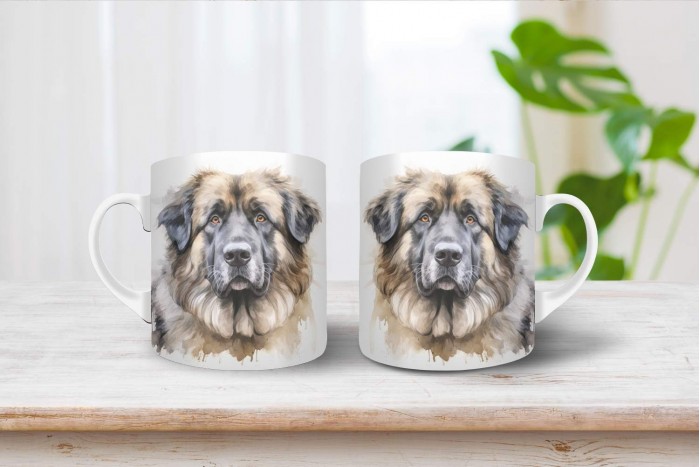 kaukázusi juhász mintás bögre 2