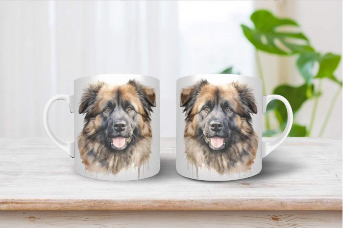 kaukázusi juhász mintás bögre 2