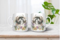 shih-tzu mintás bögre 15