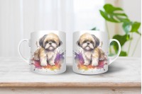 shih-tzu mintás bögre 7