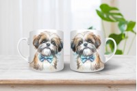 shih-tzu mintás bögre 33