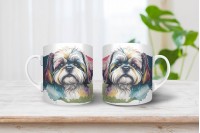 shih-tzu mintás bögre 3