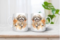 shih-tzu mintás bögre 44