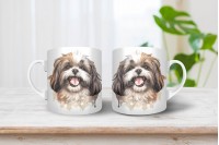 shih-tzu mintás bögre 5