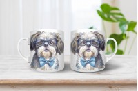 shih-tzu mintás bögre 17