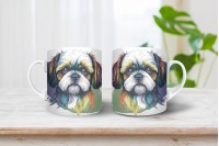 shih-tzu mintás bögre 6