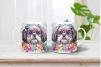 shih-tzu mintás bögre 23