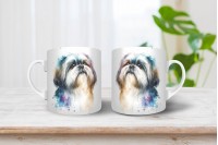 shih-tzu mintás bögre 15