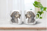 szálkásszőrű tacskó mintás bögre 5