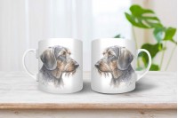 szálkásszőrű tacskó mintás bögre 13