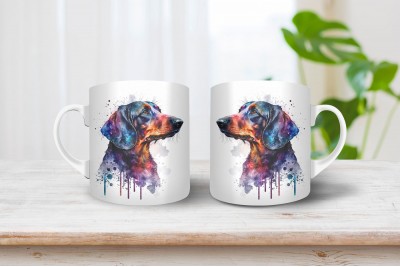 Tacskó mintás bögre