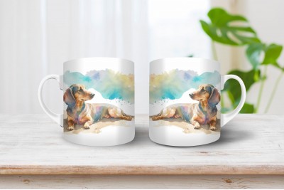 Tacskó mintás bögre