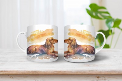 Tacskó mintás bögre