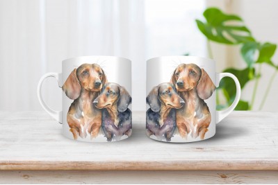 Tacskó mintás bögre