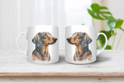 Tacskó mintás bögre