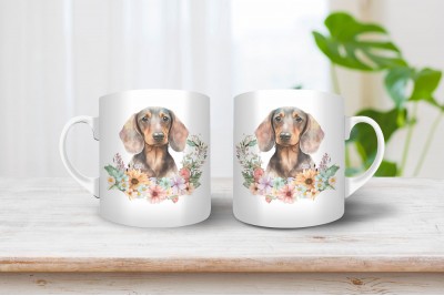 Tacskó mintás bögre