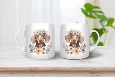 Tacskó mintás bögre