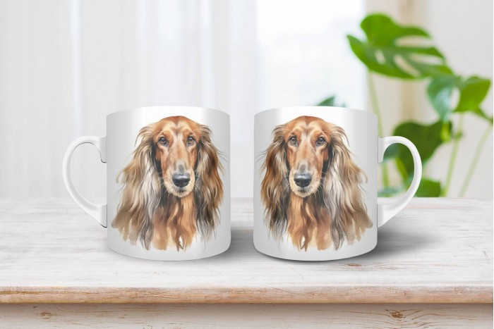 afgán agár mintás bögre 2