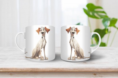 Agár mintás bögre