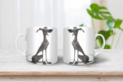 Agár mintás bögre