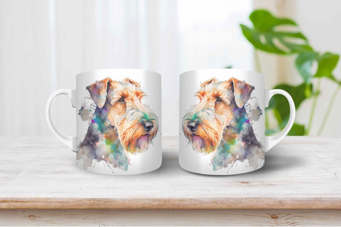 airdale terrier mintás bögre 2