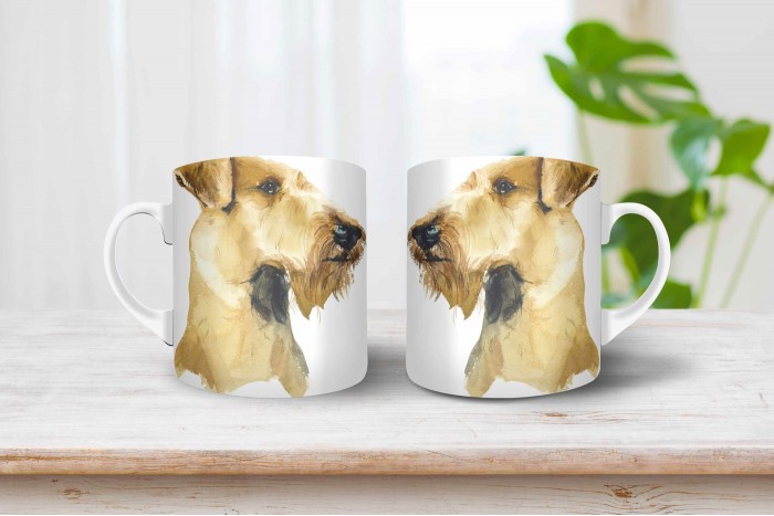 airdale terrier mintás bögre 2