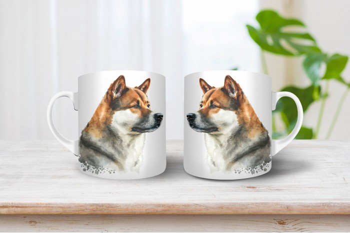 akita inu mintás bögre 2