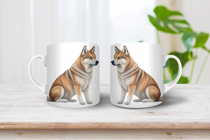 akita inu mintás bögre 2