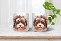 biewer terrier mintás bögre 3