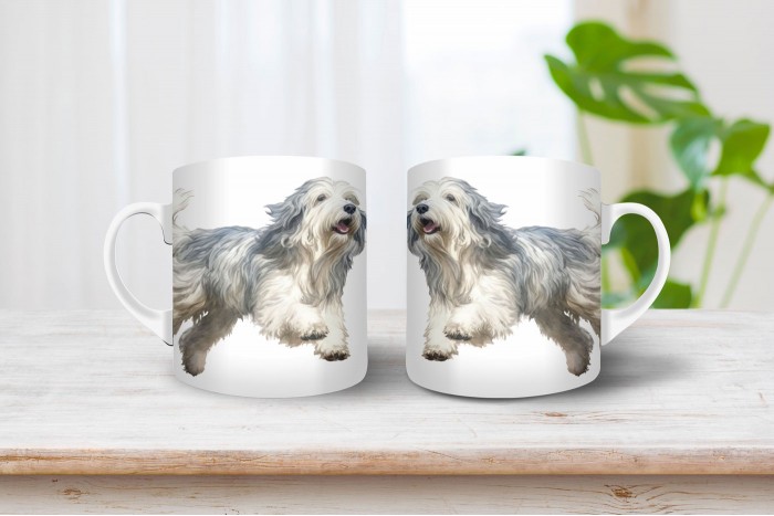 bobtail mintás bögre 2