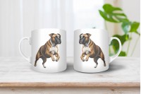 boxer mintás bögre 9