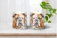 bulldog mintás bögre 40