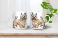 cairn terrier mintás bögre 5