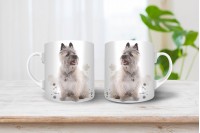 cairn terrier mintás bögre 3