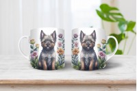 cairn terrier mintás bögre 6