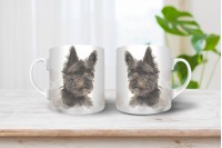 cairn terrier mintás bögre 11